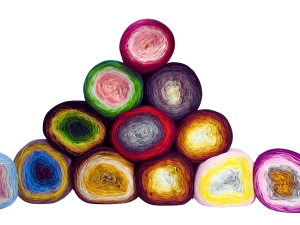 RAINBOW SpagoYarn kolor ombre włóczka/przędza 250g 1000m 4 nitki 